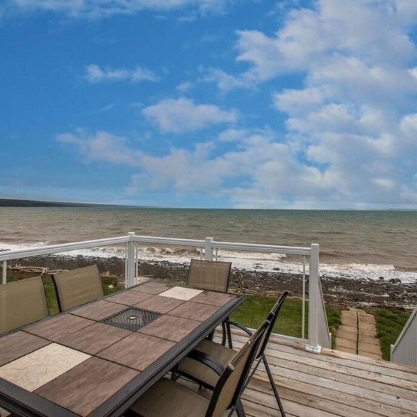 Private beachfront cottage