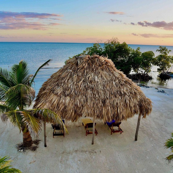 Private Beachfront Villa 6BR Caribbean Beach Palapa Pool/Cook/Pier/Rooftop bar