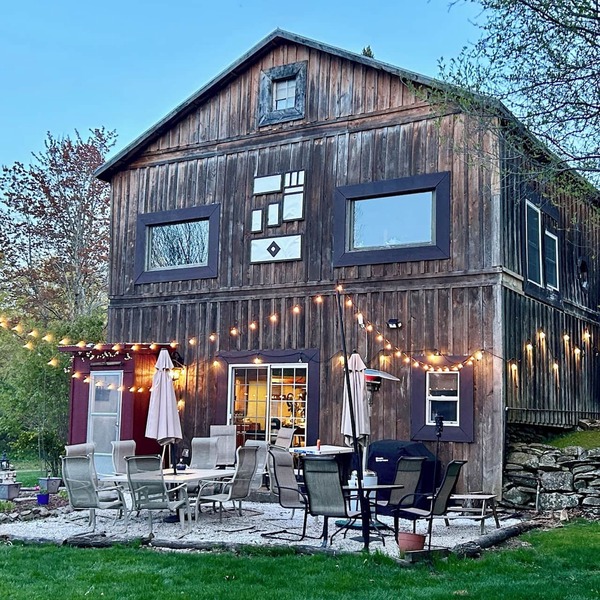 Private Catskills Estate: Historic Barn & Farmhouse on Expansive Land