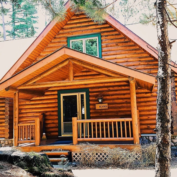 Private Executive Lakefront Log Cabin Lodge overlooking Little St. Germain Lake