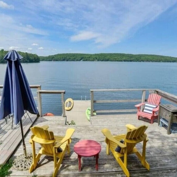 Private LakeFront GetAway-3MileLake*W/IslandViews