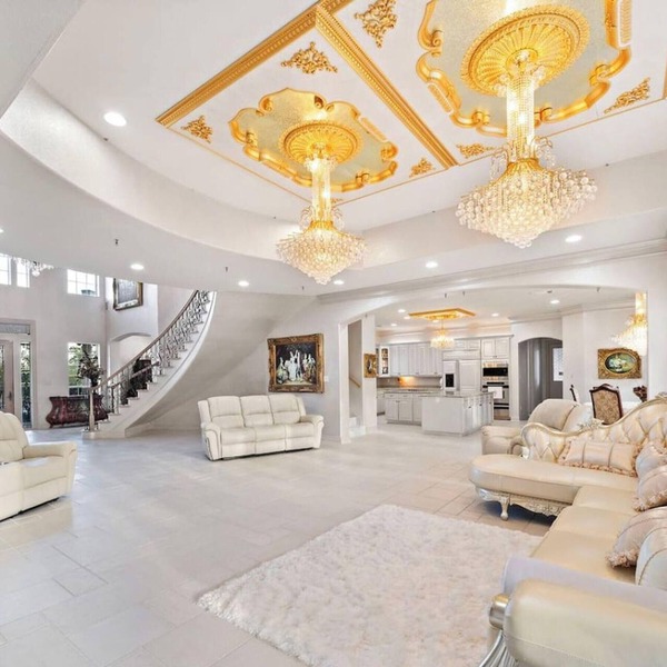 Private Mansion Retreat Basketball Court and More
