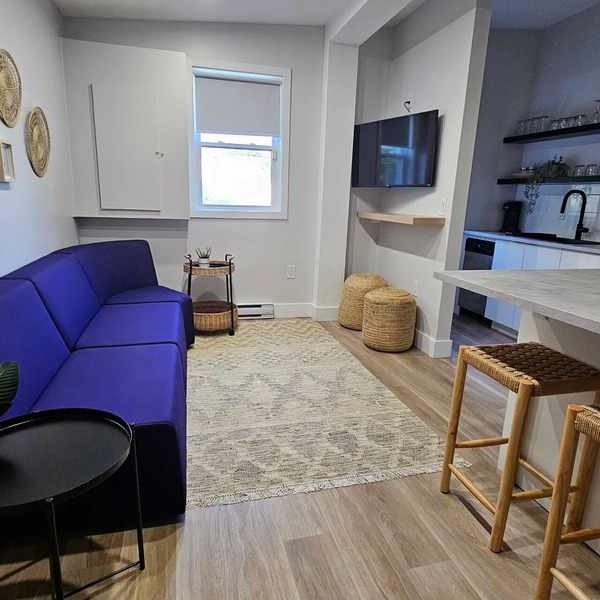 Private, Modern Boho Detached Suite