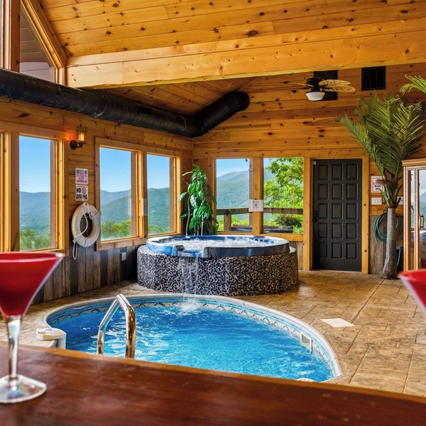 Private Mountain Resort | Indoor Pool, Theater & Sleeps 30