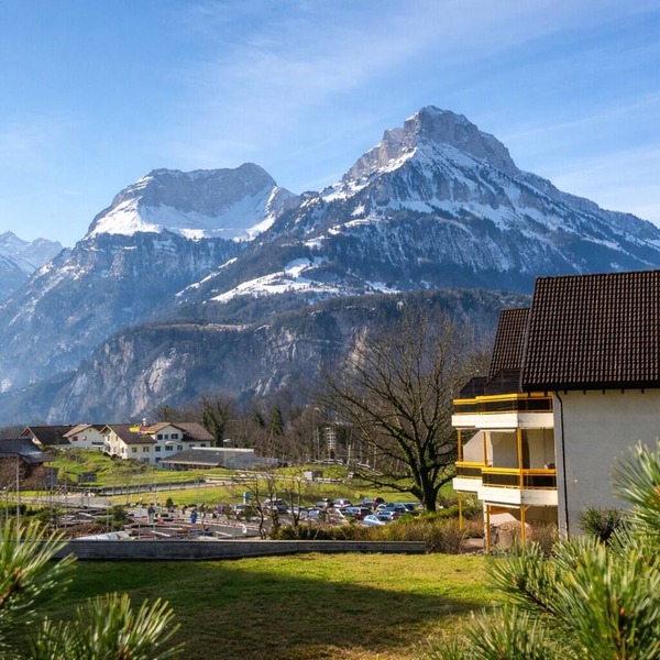 Private studio with alps view and wellness close at Swiss Holiday Park