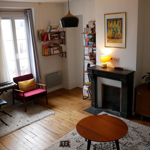 Quiet, bright apartment - Paris - Ideal for telecommuting or tourism