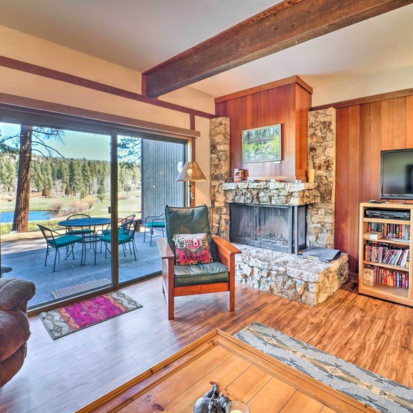 Quiet Home w/Graeagle Meadows Golf Course View!