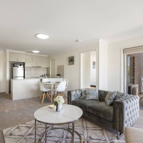 Relaxed 2BR, 2BTH Apartment with Balcony & Parking