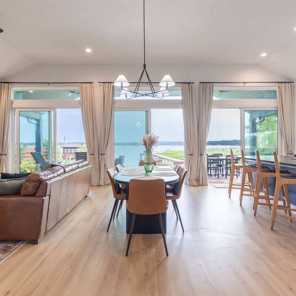 Relaxing Lakefront Escape with Hot Tub, Fire Pit, Kayaks & Paddle Boards