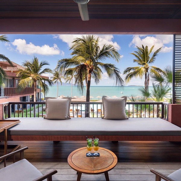 Relaxing Ocean View Retreat with Sunset, Pools & Bophut Access