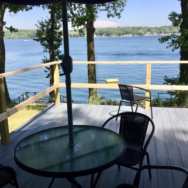 Remodeled Waterfront Cottage with Views of Little Sodus Bay and Lake Ontario