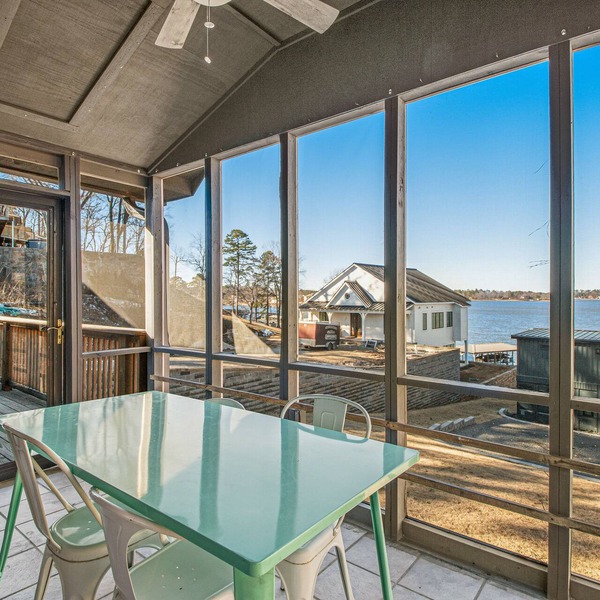 Renovated dog-friendly home with spacious deck, grill, balcony, boat slip, W/D