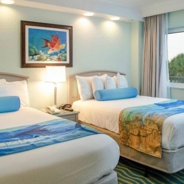 Resort View Studio 2 Queen Beds at RumFish Beach Resort