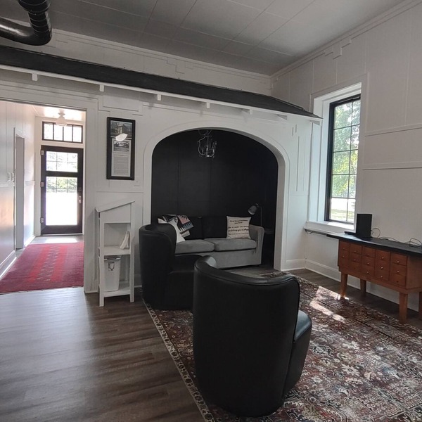 Restored school house turned creative flex space