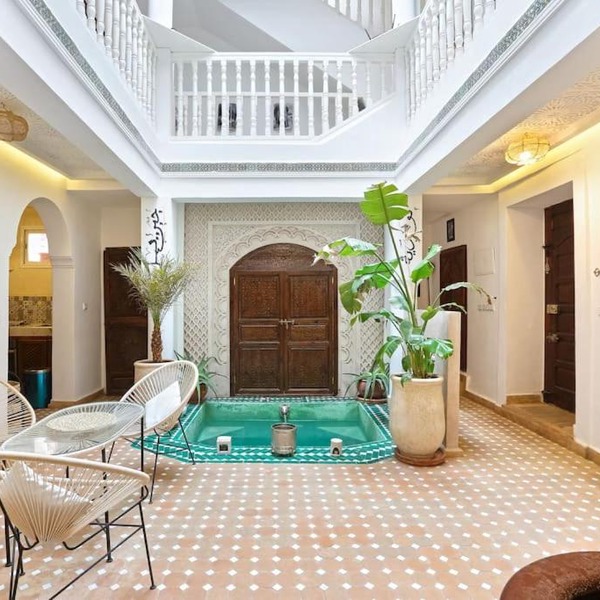Riad El Khir en centre ville rooftop et bassin