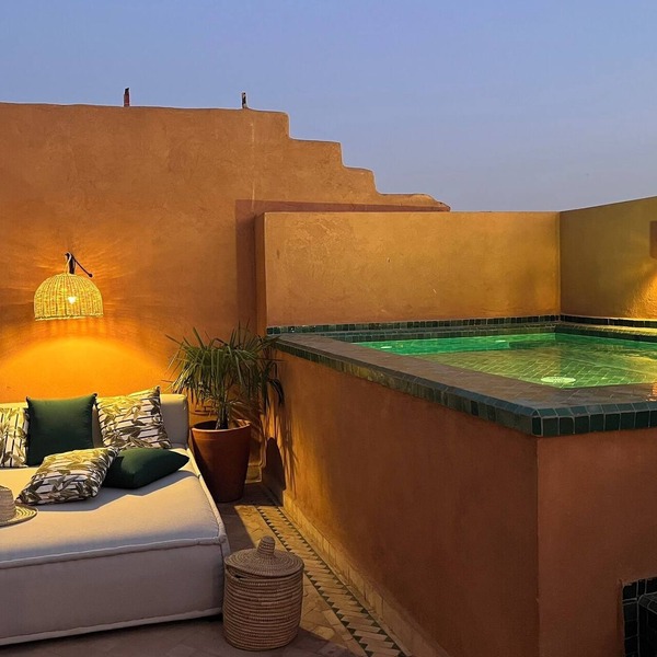 Riad Noor – With patio, terrace and pool – Kasbah, Medina of Marrakech