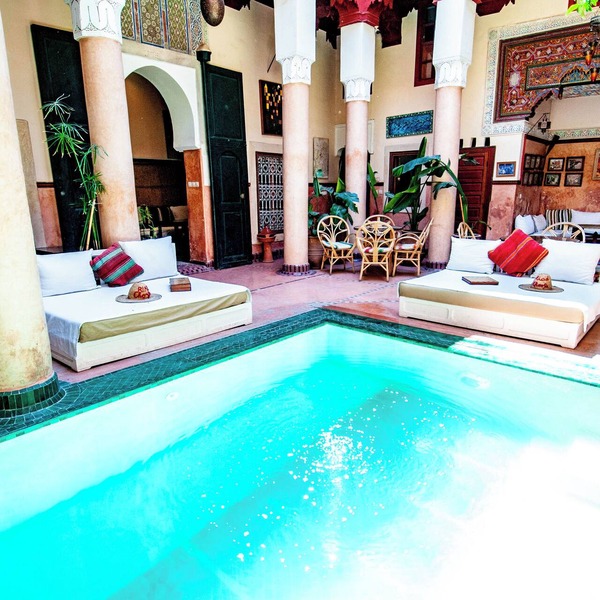 RIAD Traditionnel Central MEDINA - Heated swimming pool