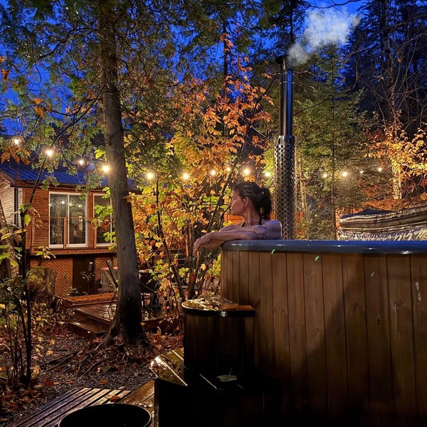 River, Sauna & Spa - The Farmhouse in Forest