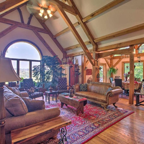 River Views + Deck: Peaceful Virginia Retreat