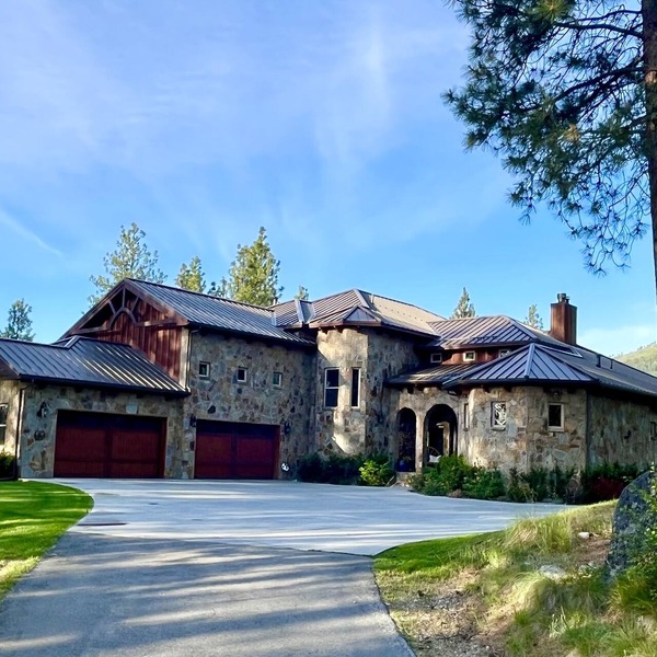 Riverfront Mansion with Indoor Pool, Private Pond, and Hot Tub on 16 Acre Ranch