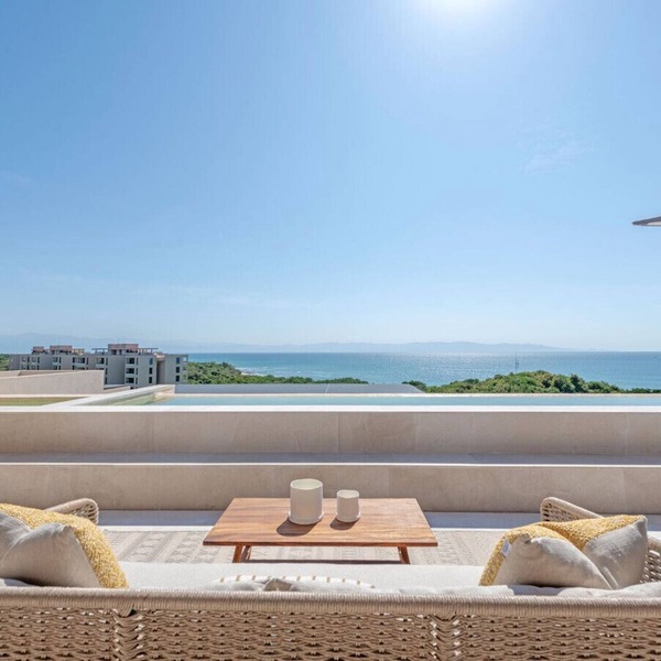 Rooftop Oasis in El Surf by Mita Residential. Private Oceanview Rooftop, Pools & Jacuzzi