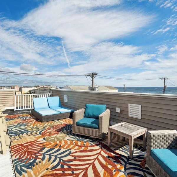 Rooftop Tide | Ocean Views | Gas Fireplace