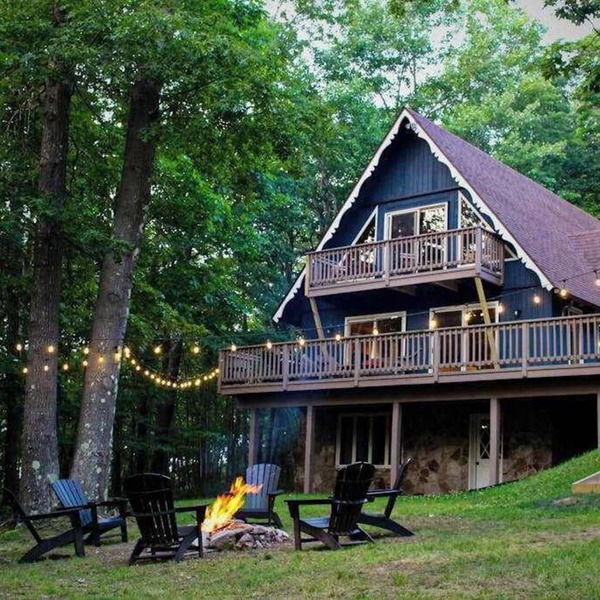 Rustic 4BR Chalet - MOUNTAIN VIEW - Swanton