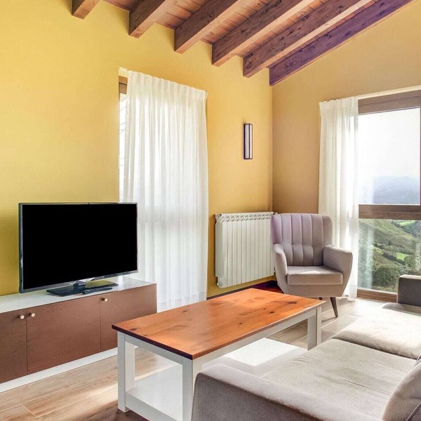 Rustic apartment in Parres Asturias with a splendid view