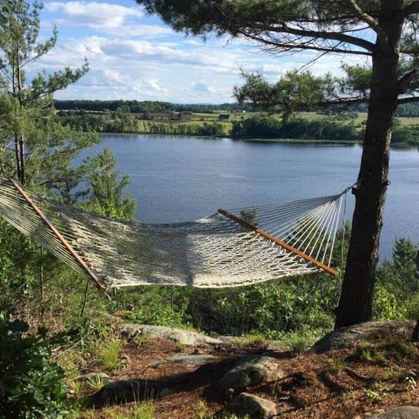 Rustic Cabin on 17 acres of wilderness-1000 ft waterfront w/Ottawa Valley view