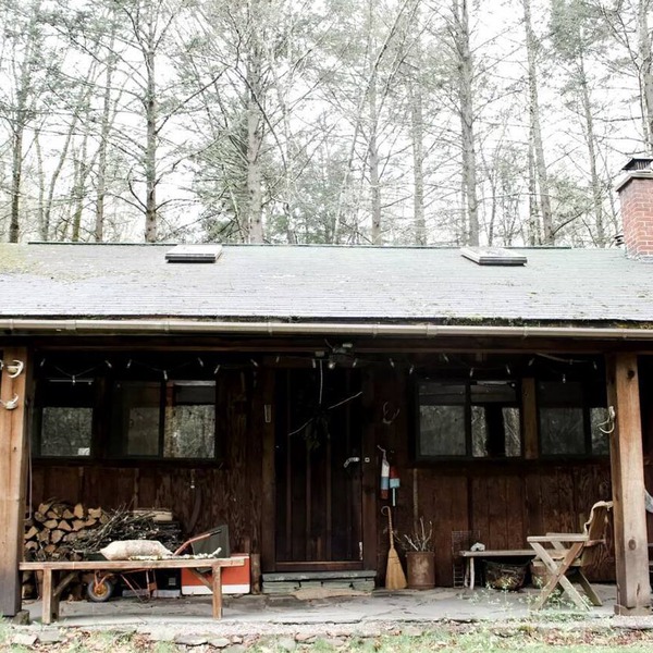 Rustic Cabin Retreat on the Ten Mile River in Narrowsburg, New York