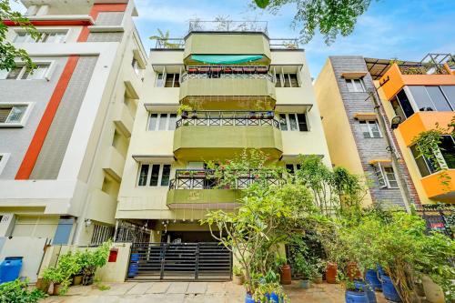 Saffron Breeze Spacious 4-BHK Apartment with Living & Balcony