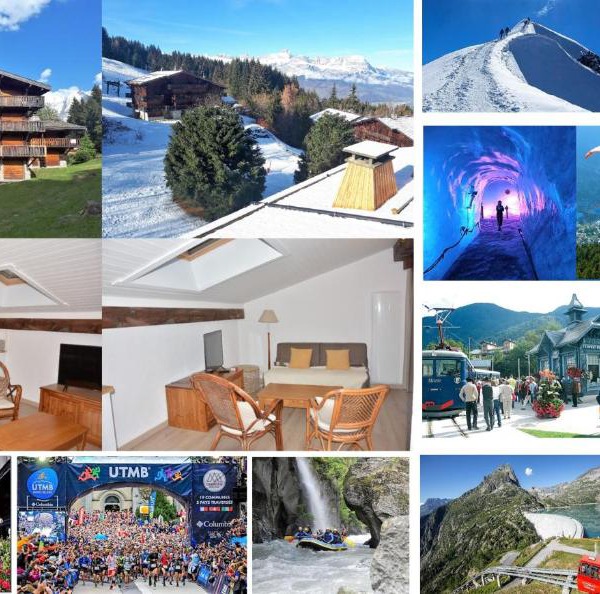 Saint Gervais - Le Bettex T3 Duplex (1400m d'altitude)/55m2/Vue Mont Blanc - Aux Pieds des Pistes!