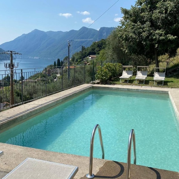 Sala Comacina Residence apartment no 2 with pool and spa by Italian Apartments.