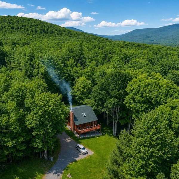 SaltBox Lodge: Windham | Privacy | Family Friendly