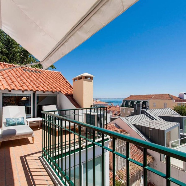 Santos River View Terrace - Boutique Duplex
