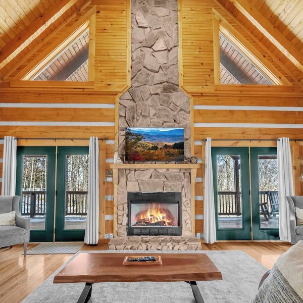 Scenic 4-BR Chalet with Hot Tub