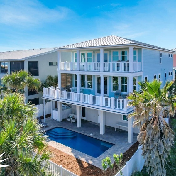 Sea Salt - Ocean front luxury beach home with private pool - sleeps up to 12!