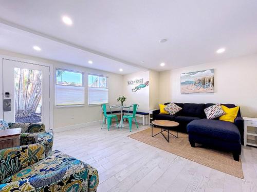 Seas The Day from this updated 2 bed 2 bath steps to beach