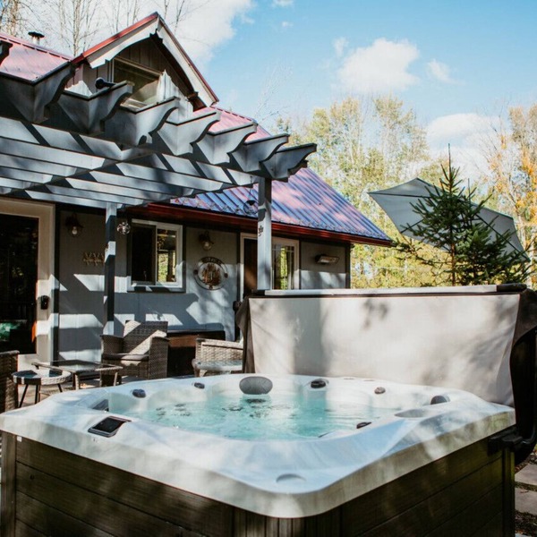 Secluded 3BR Cabin w/Hot Tub and Firepit
