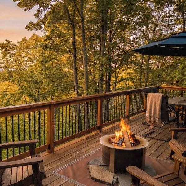 Secluded A-Frame with Epic Views & Pool Access