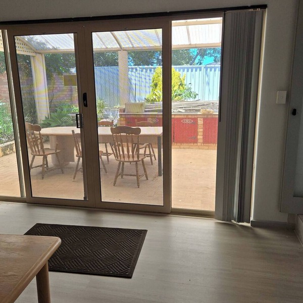 Secluded and private part of the house with space