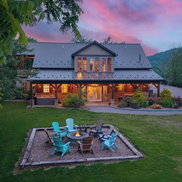 Secluded Cabin with Hot Tub, Game Room, Fire Pit, and More!