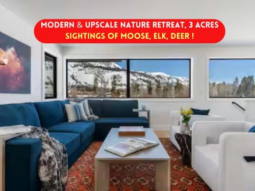 Secluded Mountain View Getaway - Near Jackson Hole - BBQ, Patio Wildlife!
