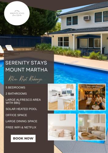SERENITY STAYS Mount Martha Mornington Peninsula