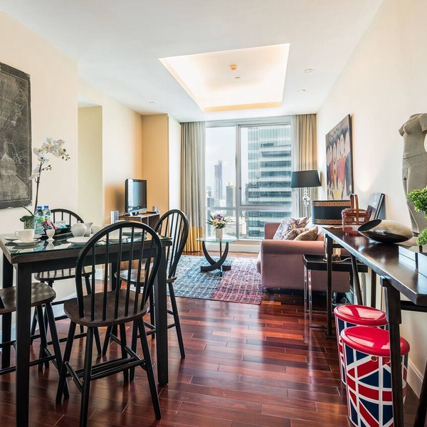 Serviced 2 Bed PANORAMIC SKY VILLAS with View, Pool and BTS