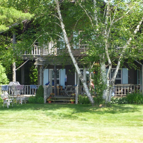 Shared cottage and guest cottage