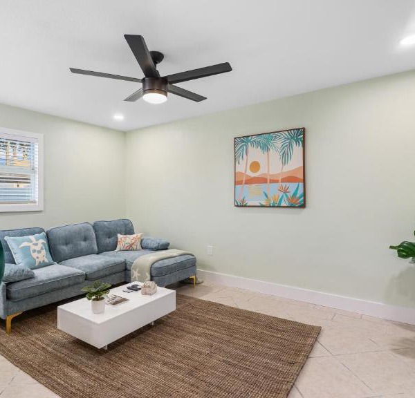 Shark Tank Cocoa Beach - 2 Connected Units - Steps to Beach - Walkable to Dining, Bars and Shops