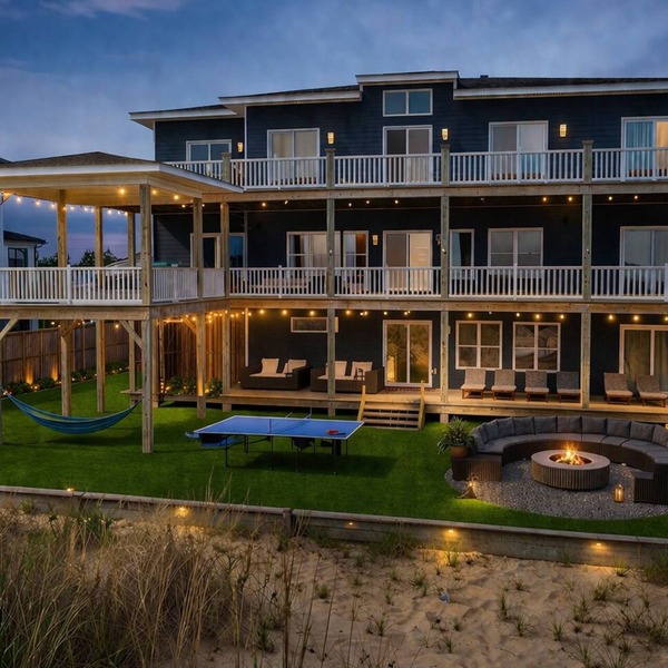 Silver Sands, Oceanfront Sandbridge 10BR- Pool · Yoga · Theater · Gym -Sleeps 30