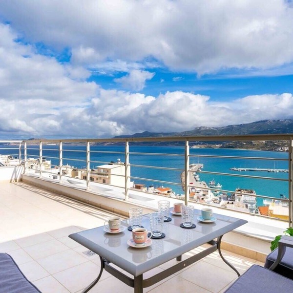 Sitia Panoramic Penthouse - Close to sandy beach