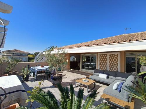 Soleil Soleil, Villa sur le toit grande terrasse